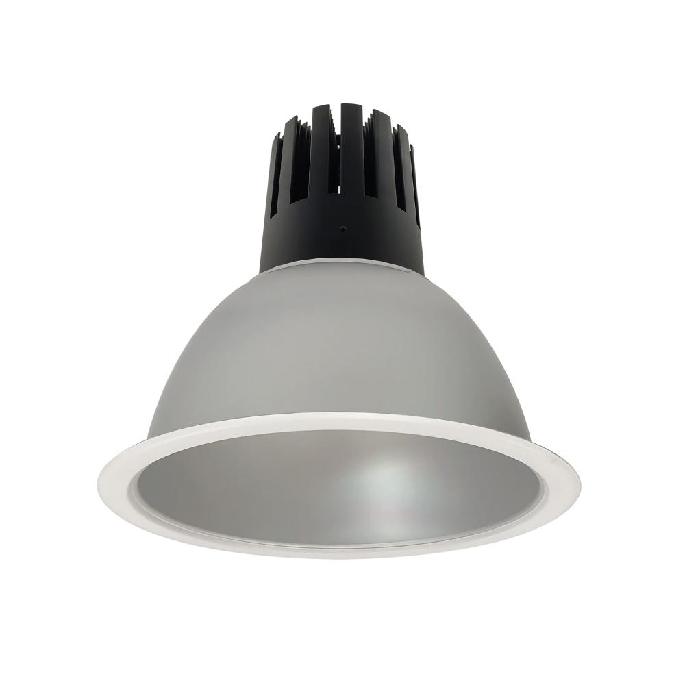 8" Sapphire III Round Open Reflector, 3500lm, 2700K, Flood Optic, Haze Reflector/Matte Powder