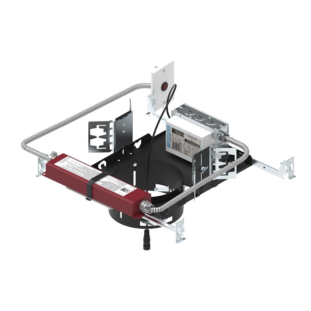 6" Sapphire III Non-IC New Construction Housing w/ Remote Test Switch EM Driver, 26W / 2500lm,