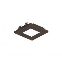 Nora NAPT-3SPHBZ - 3" Apollo Square Flangeless Pinhole Trim, Bronze Finish