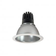 Nora NC3-61L430NDMPW - 6" Sapphire III Round Open Reflector, 3500lm, 3000K, Narrow Flood Optic, Diffused Clear