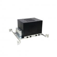 Nora NCHAIC3-8L1P01 - 8" Sapphire III Adjustable IC AT New Construction Housing, 11W / 900lm, 120V Input, Phase