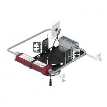 Nora NCH3-4L3P01/EM - 4" Sapphire III Non-IC New Construction Housing w/ Remote Test Switch EM Driver, 26W / 2500lm,
