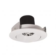 Nora NIO-4RC35QWW - 4" Iolite LED Round Adjustable Cone Reflector, 10-Degree Optic, 900lm / 12W, 3500K, White