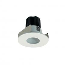 Nora NIOB-2RPHA27QMPW - 2" Iolite LED Round Adjustable Pinhole, 10-Degree Optic, 650lm / 12W, 2700K, Matte Powder White