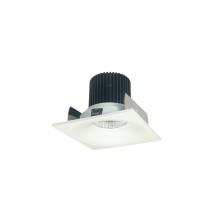 Nora NIOB-2SNB50XMPW - 2" Iolite LED Square Bullnose, 800lm / 14W, 5000K, Matte Powder White Finish