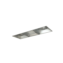Nora NMIOTL-13-NF-AAW-40X-10-HZ - Iolite MLS 3-Head Trimless Reflector Kit, 4000K, 1000lm, Haze Adj. Snoot/Wall Wash Trims