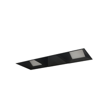 Nora NMIOTL-13-NF-WWW-27X-10-B - Iolite MLS 3-Head Trimless Reflector Kit, 2700K, 1000lm, Black Wall Wash Trims