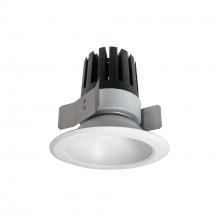 Nora NRM3-51L330NWW - 5" Marquise III Round Open Reflector, 2000lm, 3000K, Narrow Flood Optic, White Reflector/White