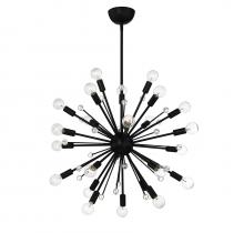 Savoy House 7-6099-24-89 - Galea 24-Light Chandelier in Matte Black