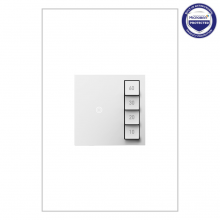 Legrand ASTM2W2 - adorne Timer Switch, Manual On/Timed Off, White, with Microban