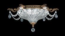 Schonbek 1870 5633-76H - Milano 2 Light 120V Flush Mount in Heirloom Bronze with Heritage Handcut Crystal