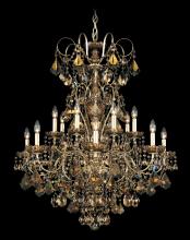 Schonbek 1870 3658-22H - New Orleans 14 Light 120V Chandelier in Heirloom Gold with Heritage Handcut Crystal