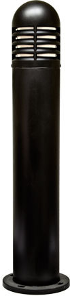 Fiberglass Bollard Open Cage 50 Watt Metal Halide Multi-Tap
