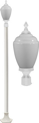 ALISA POST LIGHT FIX LED 6W 85-265V