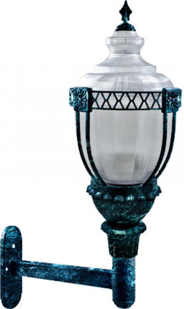 CLEAR ACORN WALL FIX 70W HPS/MOG 120V