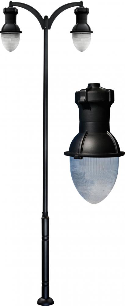 DROP LIGHT POST LIGHT FIX 2 X 150W MH 120V