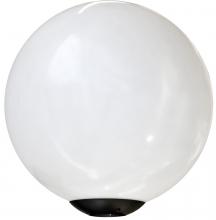 Dabmar D7016-LED30 - 16" GLOBE FIX BLACK 30W LED 85-265V