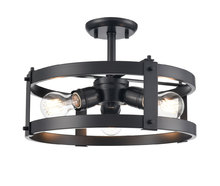 DVI DVP40312EB - OAKHURST 3 LT SEMI FLUSHMOUNT