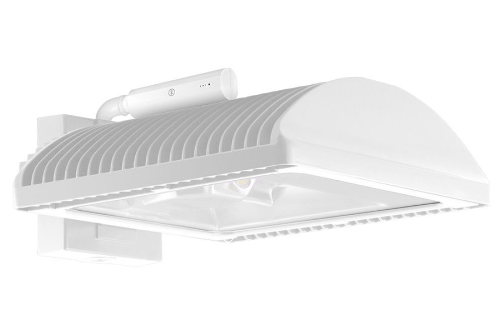 WALL PACKS 18464 LUMENS WPLED TYPE IV 150W 5000K FLAT WALL MOUNT 0-10V DIMMING LIGHTCLOUD CONTROLL