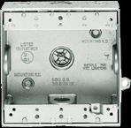 RAB Lighting BD5 - OUTDOOR ACCESSORY WEATHERPROOF DOUBLE OUTLET 5 HOLE BOX 1/2 INCH