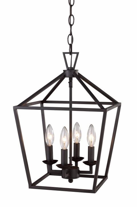 4LT PENDANT-BIRD CAGE-ROB