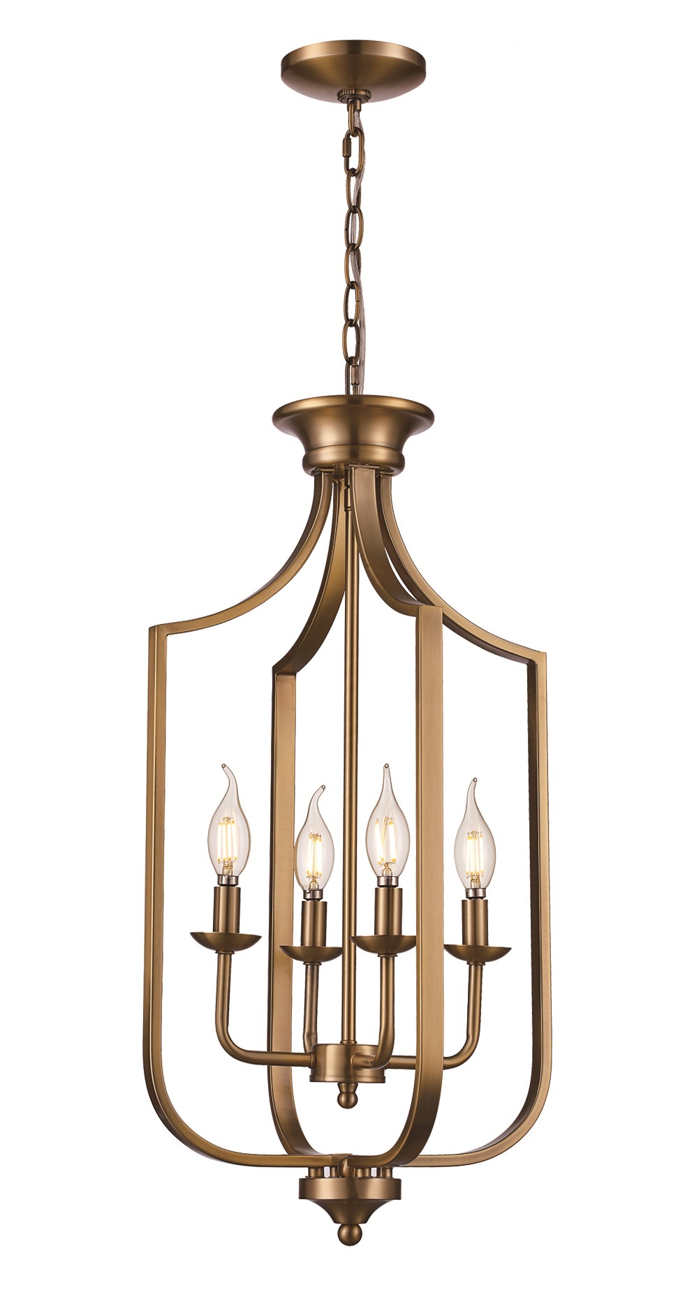 4LT FOYER PENDANT JAX MED-AG