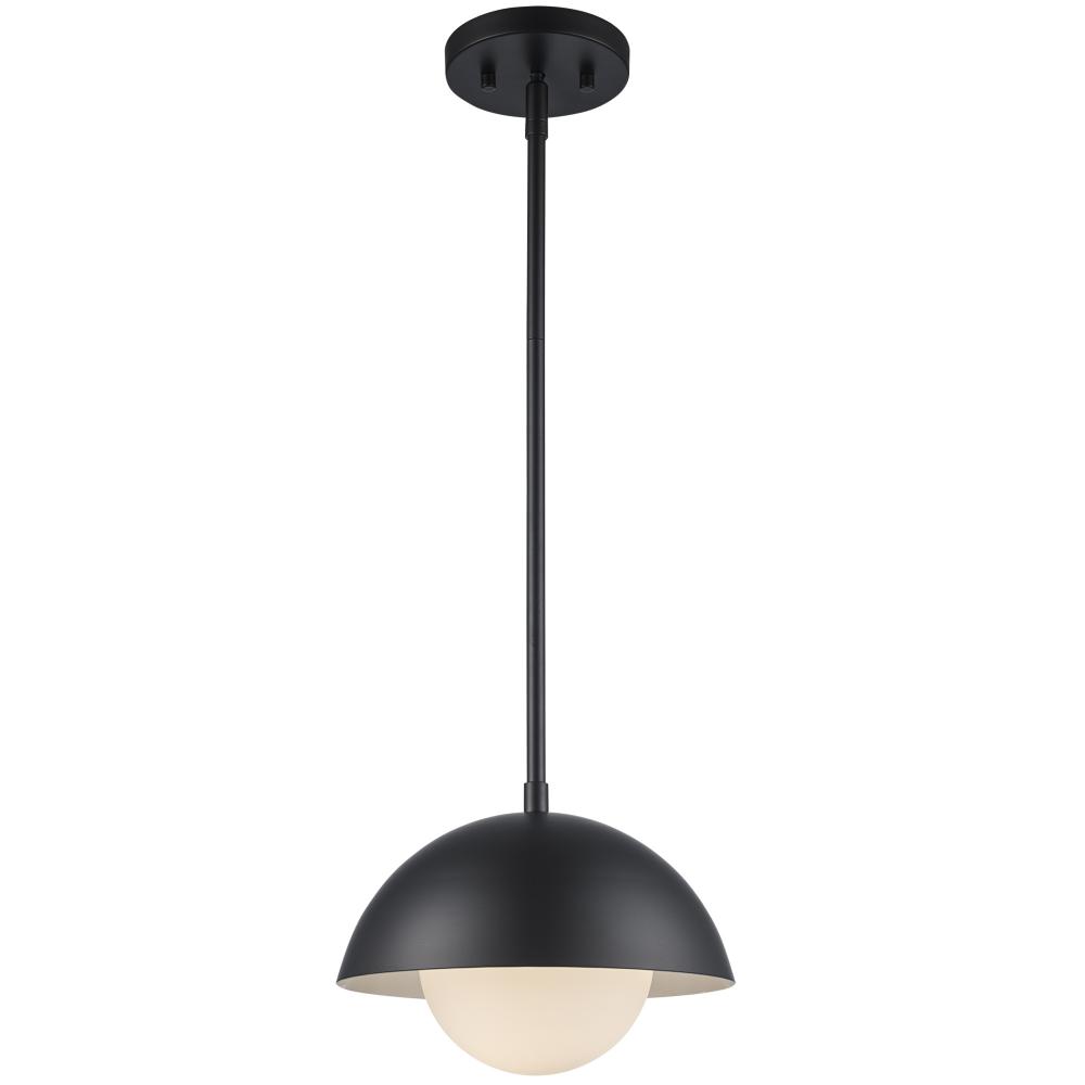 1LT PEND-10" METAL SHADE+GLOBE