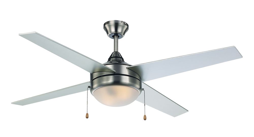 2LT FAN-4 BLADES-E26-BN-1/2" ROD