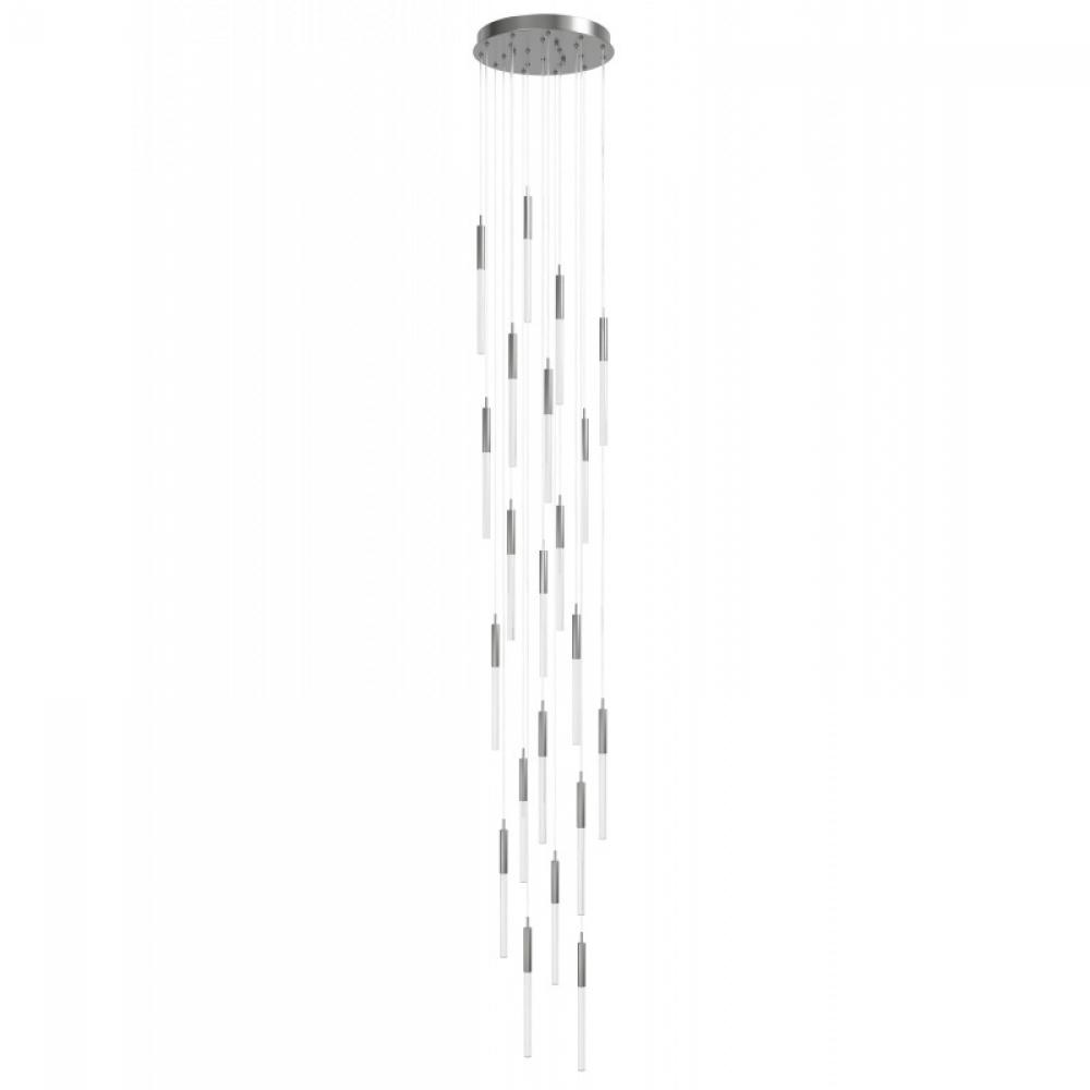 Main Street Collection 21 Light Snow Acyrlic Multi Port Pendants