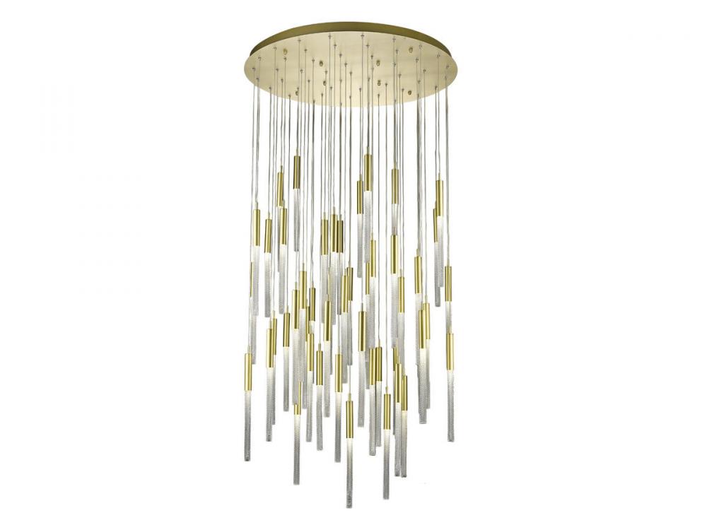 Main Street Collection 51 Light Studded Glass Multi Port Pendant