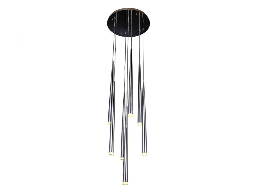 Highland Avenue 7 Light Multi Port Pendant