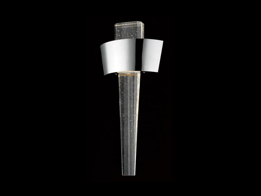 The Original Glacier Avenue Bubbled Crystal Wall Sconce
