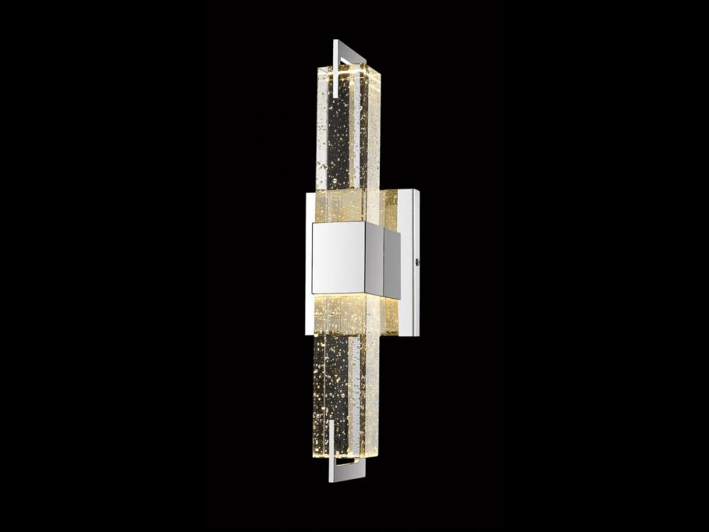 The Original Glacier Avenue Bubbled Crystal Wall Sconce