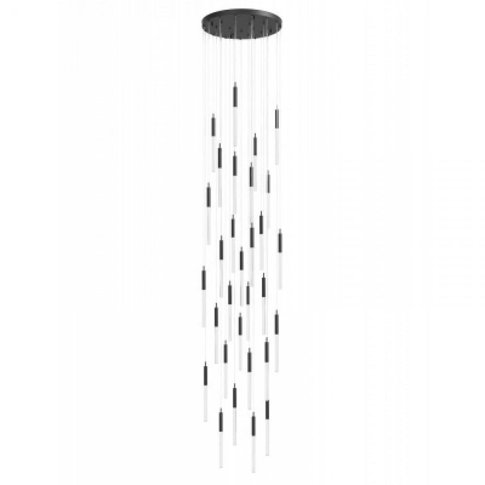 Main Street Collection 31 Light Snow Acyrlic Multi Port Pendant