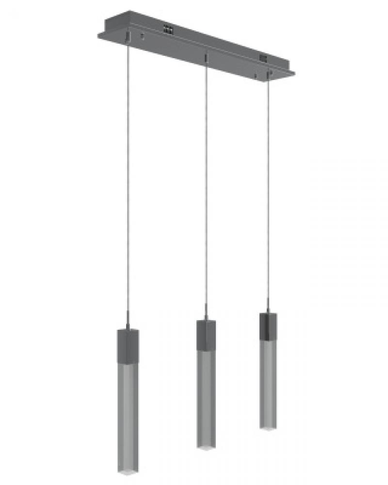 The Original Glacier Snow Collection 3 Light Acyrlic Multi Port Pendant