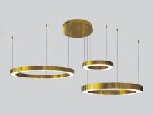 Avenue Lighting HF4443-PB - Aria 3 Ring Multi Port Pendant