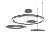 Avenue Lighting HF4444-BK - Aria 4 Ring Multi Port Pendant