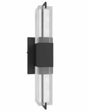 Avenue Lighting HF3012-BK-SNW - The Original Glacier Avenue Snow Crystal Wall Sconce