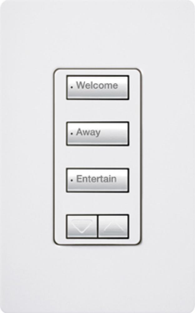 RA2 3BSRL WALL KEYPAD BLACK