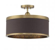Minka Metropolitan N7344-790 - 4 LIGHT SEMI FLUSH