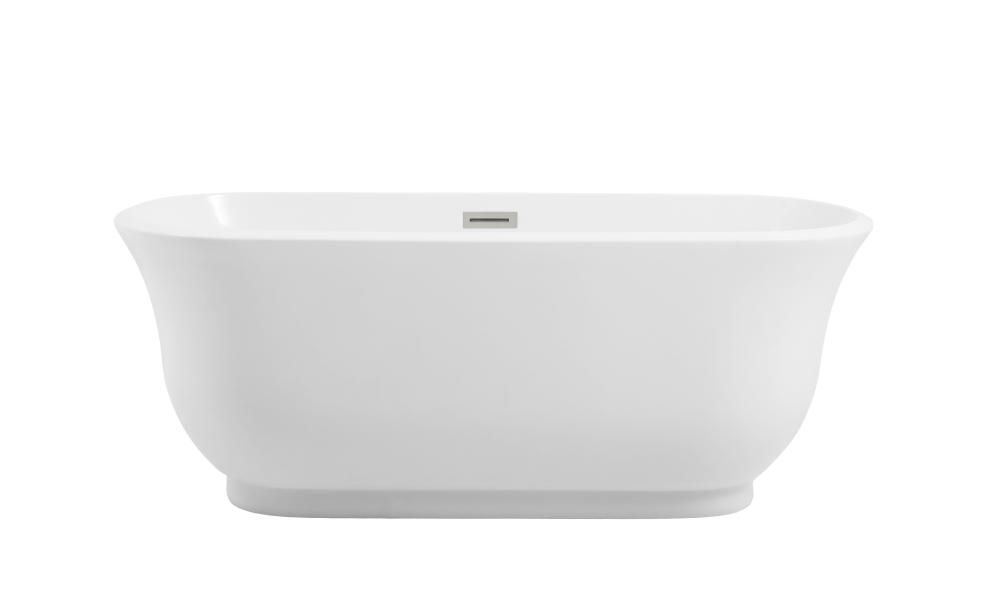 Bathtub 59.1x28.3x22.4 GW with BNK drain kit