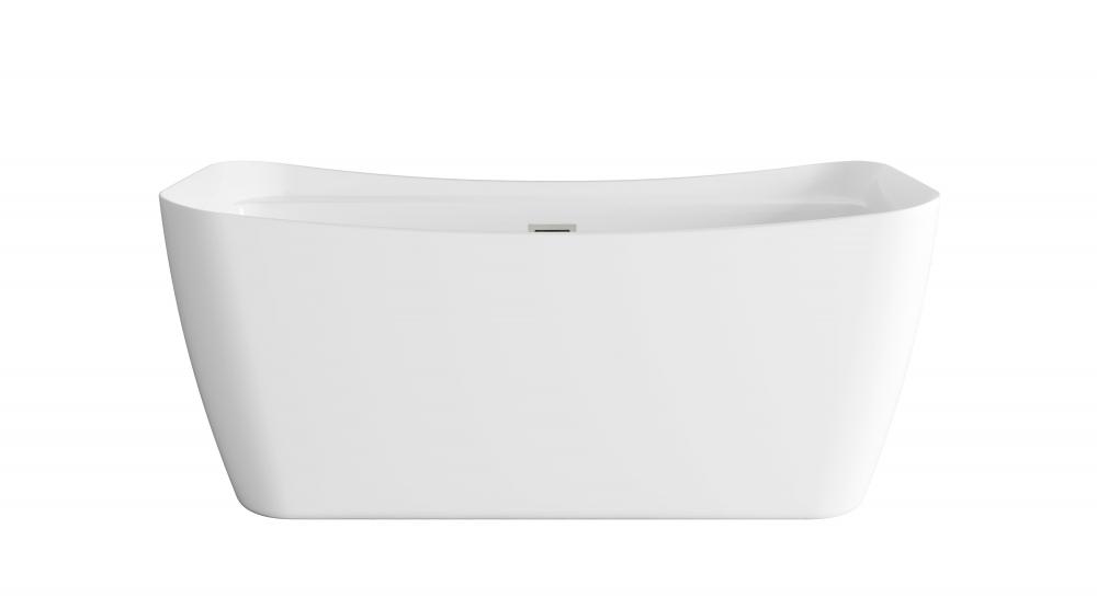 Bathtub 59.1x30.7x24.8 GW with BNK drain kit