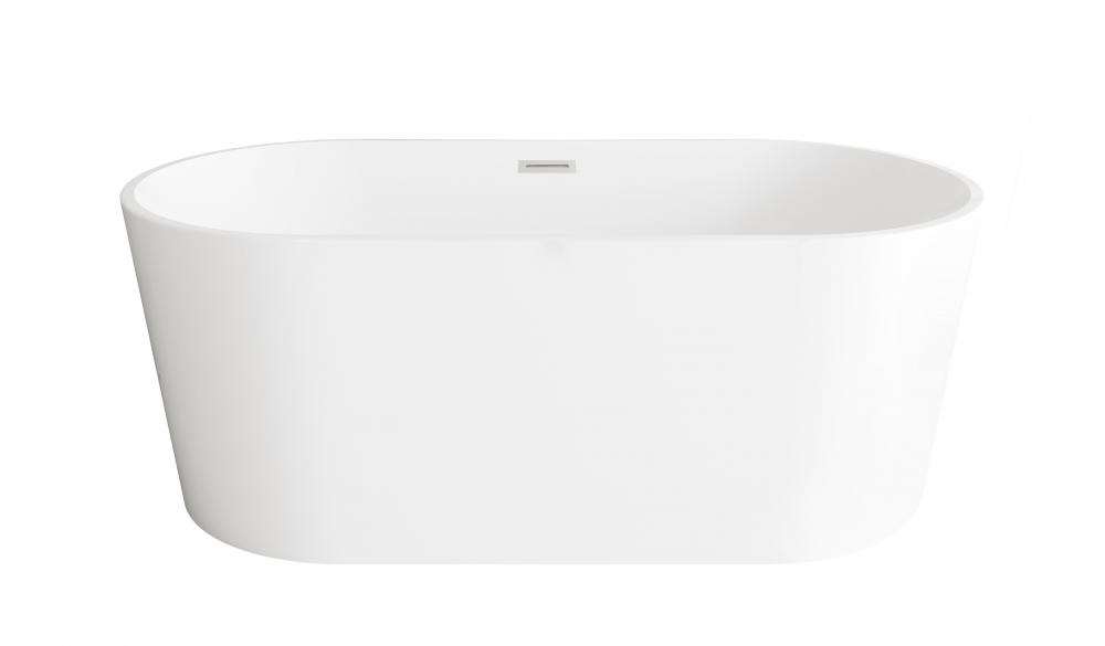 Bathtub 59.1 x 29.5 x 23 GW with BNK drain kit