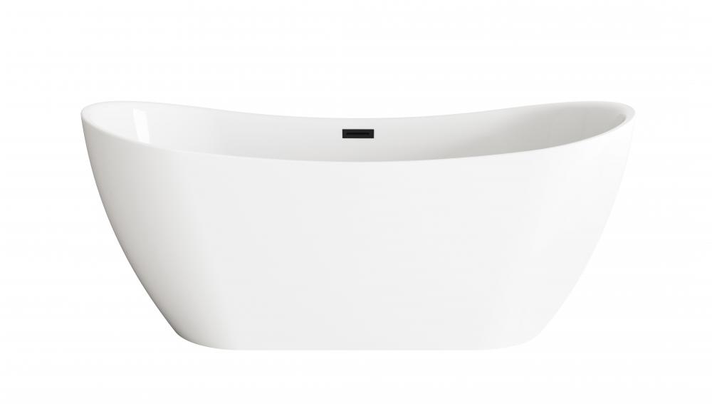 Bathtub 66.9 x 28.3 x 27.6 GW with MBK drain kit