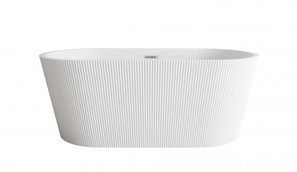 Bathtub 59.1 x 29.5 x 22.8 Glossy White