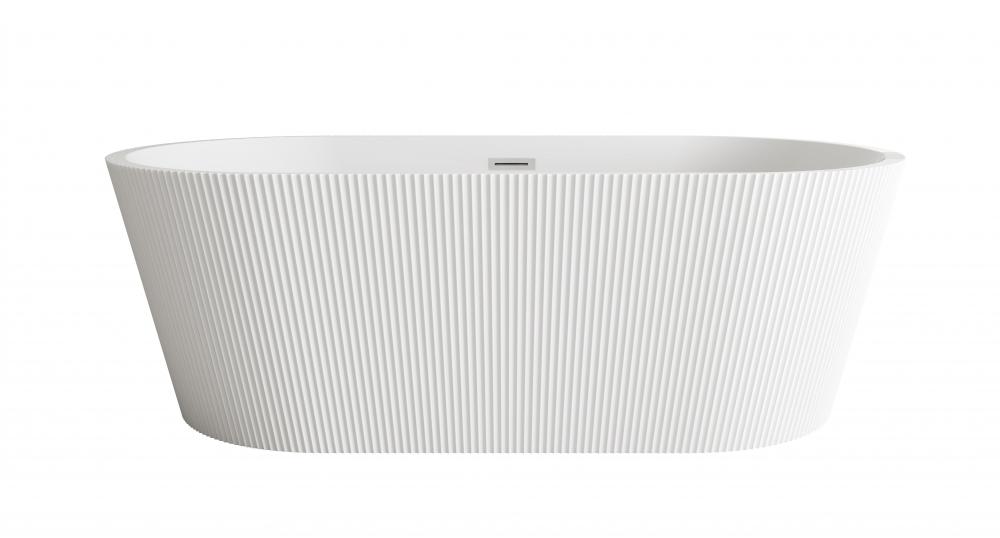 Bathtub 66.9 x 29.5 x 22.8 Glossy White