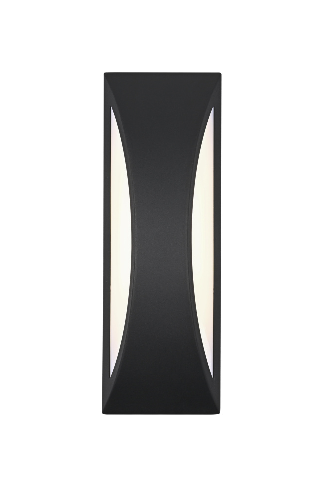 Wall Sconce W6.1" E4.5" H17.5" Black