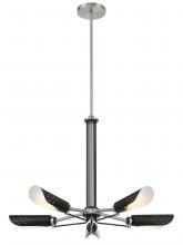 Minka George Kovacs P1695-691 - TURBINE - 5 LIGHT CHANDELIER